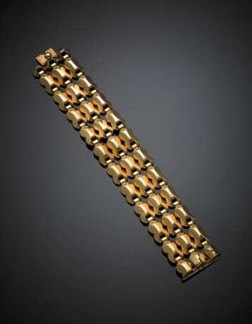 Yellow gold modular bracelet - Foto 1