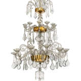 A SPANISH CUT, ETCHED AND MOULDED GLASS TWENTY-FOUR LIGHT CHANDELIER - photo 2
