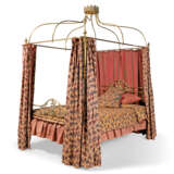 A FRENCH BRASS CAMPAIGN BED - photo 1