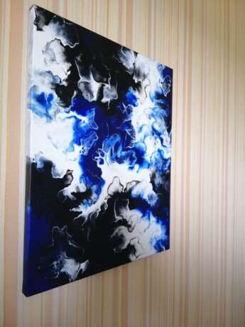 Синева Toile Peinture acrylique Art abstrait 2020 - photo 4
