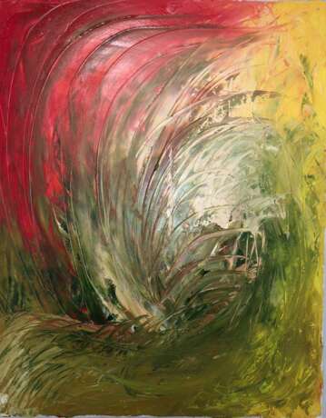 Design Painting, Painting “The Vortex”, Canvas on the subframe, Oil paint, Abstract Expressionist, Mythological, 2020 - photo 1