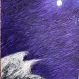 Moonlight night Canvas on the subframe Oil paint Abstract Expressionism Mythological painting 2020 - photo 1