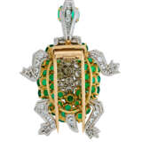 Cartier. CARTIER MID-20TH CENTURY EMERALD AND DIAMOND TURTLE BROOCH - photo 3