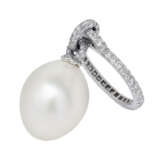 JAR. MOUNTED BY JAR DIAMOND AND CULTURED PEARL RING - фото 2