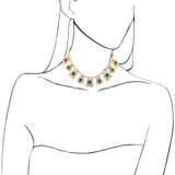 Chaumet. CHAUMET EMERALD AND DIAMOND NECKLACE, BRACELET, EARRING AND RING SUITE - photo 11