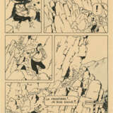HERGÉ (1907-1983)Tintin et Milou - Le Sceptre d’OttokarEncre de Chine sur papier pour la planche 86 de l’album. 31,6x22,1 cm. Casterman, 1939. Lorsqu’il commence à travailler en juillet 1938 sur ce récit qui s’appelle tout d’abord Les Aventures de Tintin - фото 1