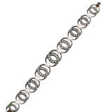 LATE 19TH CENTURY DIAMOND AND CULTURED PEARL BRACELET - photo 1