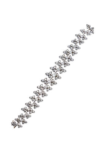 LATE 19TH CENTURY DIAMOND BRACELET - Foto 1