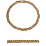 Bulgari. BULGARI GOLD NECKLACE AND BRACELET SET - Foto 1