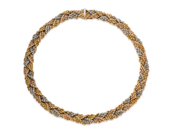 Bulgari. BULGARI GOLD NECKLACE AND BRACELET SET - фото 3