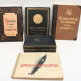 KONVOLUT "DEUTSCHE HELDEN", Sachbücher/Monografien Zeppelin/Hindenburg u.a., Deutsches Reich 1914-1932/1978 - фото 1