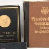 KONVOLUT "DEUTSCHE HELDEN", Sachbücher/Monografien Zeppelin/Hindenburg u.a., Deutsches Reich 1914-1932/1978 - фото 3