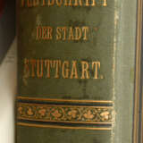 BÜCHER-KONVOLUT "STUTTGART", diverse Sachbücher/Monografien, Deutsches Reich/BRD 1889- 1984 - фото 10