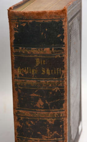 BIBEL UND BIBEL-ILLUSTRATIONEN, gebundene Ausgaben, Britisches Königreich 1840/ Deutsches Reich 1877 - Foto 2