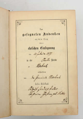 BIBEL UND BIBEL-ILLUSTRATIONEN, gebundene Ausgaben, Britisches Königreich 1840/ Deutsches Reich 1877 - photo 4