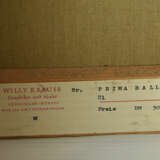 WILLY KRAUSS:"Prima Ballerina", Öl auf Maltuch, signiert und datiert - photo 4