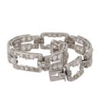 Art Déco-Stil Armband mit zahlreichen Diamanten - фото 2