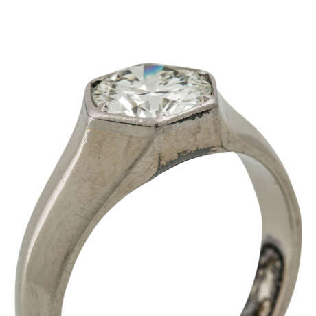 Ring mit Diamant von ca. 1,3 ct, - фото 5