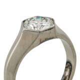 Ring mit Diamant von ca. 1,3 ct, - Foto 5