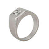 Ring mit Diamant im Smaragdschliff ca. 1,09 ct - фото 5