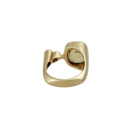 Ring mit gelbem Saphir ca. 5,5 ct - Foto 4