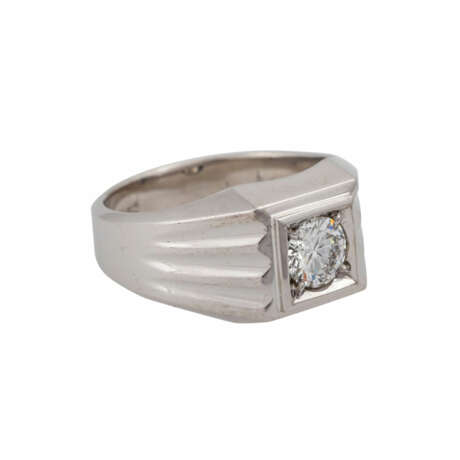 Solitärring mit Brillant von ca. 0,7 ct (punziert) - photo 1