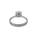 Solitärring mit Brillant von ca. 1 ct, - фото 4