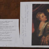 TIZIAN(O VECELLIO). Nach. "Mädchen mit Fruchtschale",Öl auf Leinwand nach Tizians Originalgemälde um 1555 - фото 4