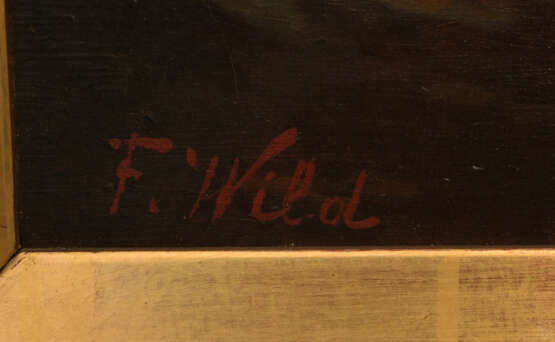 UNBEKANNTER KÜNSTLER, "Nach der Heuernte",Öl auf Leinwand, gerahmt und signiert, Anfang 20. Jahrhundert - фото 2