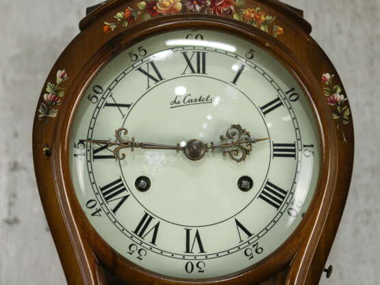 Cтаринные часы "Le Castel" Фарфор Смотри описание 1980 г. - фото 3