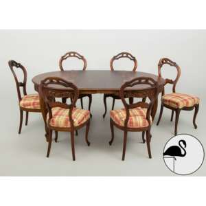 Table and chairs the Late nineteenth century