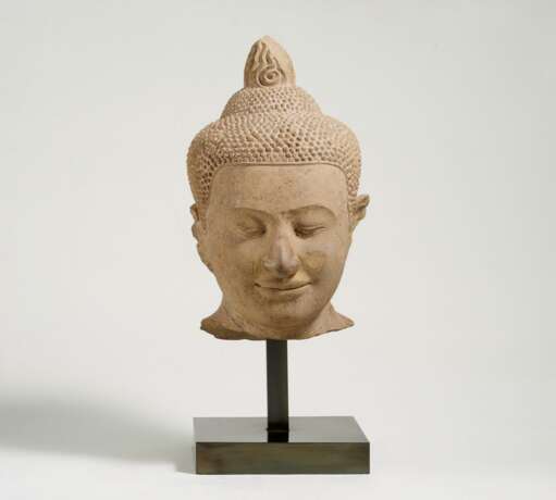 Überlebensgroßer Buddha-Kopf - фото 5