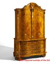 Bedeutender Rokoko Kommodenaufsatzschrank
