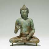 Seltener und bedeutender sitzender Buddha - photo 5