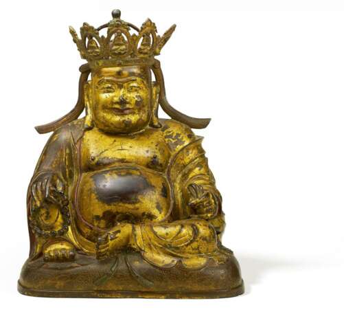 Bedeutender und großer bekrönter Buddha Maitreya - фото 2