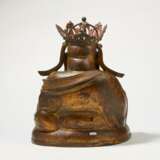 Bedeutender und großer bekrönter Buddha Maitreya - Foto 4