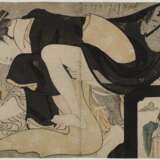 Chôkyôsai, Eiri. 13 Blätter der Shunga-Serie "Fumi no kiyogaki" - фото 5
