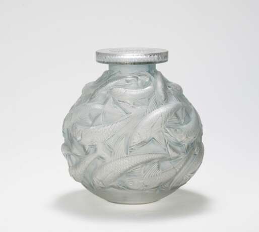 Lalique, René. Große Vase "Salmonides" - photo 3