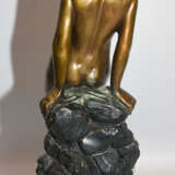 "WEIBLICHER AKT", Bronze ziseliert und patiniert, 20. Jahrhundert - Foto 7