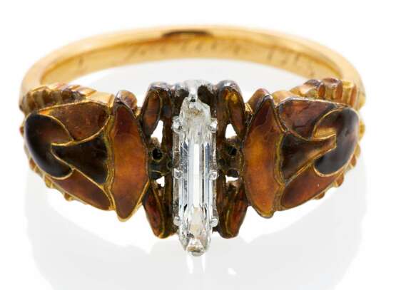 Lalique, René. Diamant-Ring - photo 1
