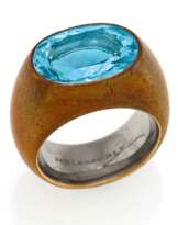 Aquamarin-Ring
