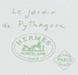 Hermès. 7 Teile aus einem Service 'Le Jardin de Pythagore' - photo 2
