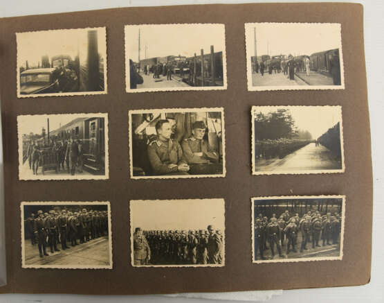 FOTOGRAFIEN- SAMMLUNG "SOLDATEN IM DRITTEN REICH", Original- SW- Fotografien ab 1934 mit Bildern von Walter Bradel - Foto 1
