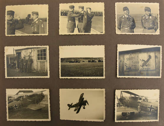 FOTOGRAFIEN- SAMMLUNG "SOLDATEN IM DRITTEN REICH", Original- SW- Fotografien ab 1934 mit Bildern von Walter Bradel - Foto 2