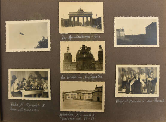 FOTOGRAFIEN- SAMMLUNG "SOLDATEN IM DRITTEN REICH", Original- SW- Fotografien ab 1934 mit Bildern von Walter Bradel - photo 3