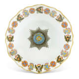 A PORCELAIN SOUP PLATE FROM THE SERVICE OF THE ORDER OF ST A... - photo 1