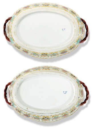 TWO PORCELAIN BASKETS FROM THE SERVICE OF THE ORDER OF ST AN... - Foto 3