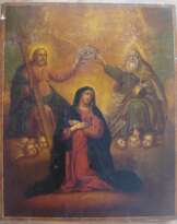 Икона "Коронование Божией Матери" Икона "Коронование Божией Матери"