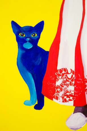 Кубинские котики Canvas Acrylic paint 2020 - photo 4