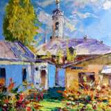 Painting “Moscow courtyard”, Canvas, Oil paint, Impressionist, Landscape painting, 2020 - photo 1